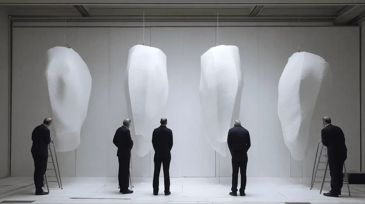 Creative leaders considering the shape and craft of a portfolio